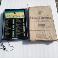 Fornet  Branca insegna luminosa 