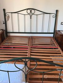 Letto in ferro battuto