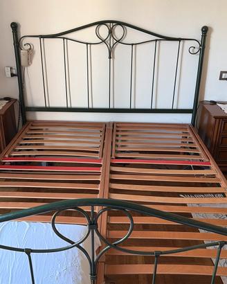 Letto in ferro battuto