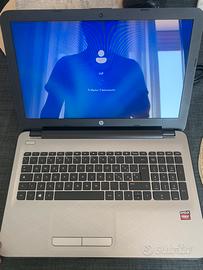 Hp 15,6” AMD 8GB 256GB SSD