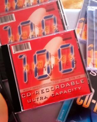 6 CD vergini -  3 Recordable e 3 RW