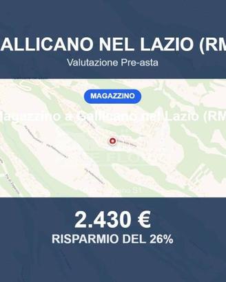 Immobile in asta di 6 m² a Gallicano nel Lazio