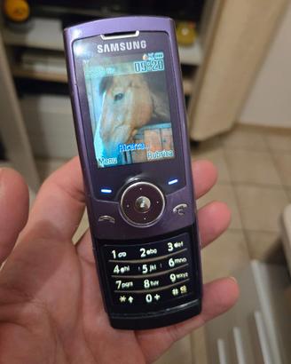 Samsung SGH-U600 cellulare vintage viola