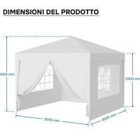 Gazebo per esterno