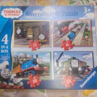 4 puzzle in una scatola Trenino Thomas