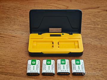 Caricabatterie per  Sony NP-BX1 + 4 batterie