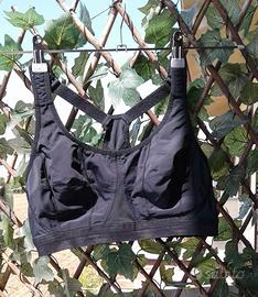 2 Reggiseni sportivi - Decathlon - rosa - nero - L