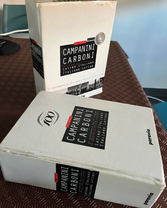 Campanini Carboni dizionario latino italiano