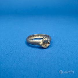 ANELLO "PIETRO FERRANTE" FEDINA CON ANCORA