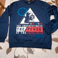 Star Wars Felpa blu Nuova L