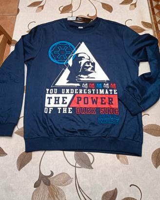 Star Wars Felpa blu Nuova L