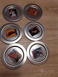 6 sotto bicchieri pubblicitari Ramazzotti