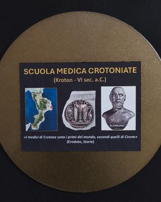 Calamita SCUOLA MEDICA KROTONIATE appendibile 3 pz