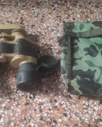 Binocolo della Breaker con borsetta stile militare