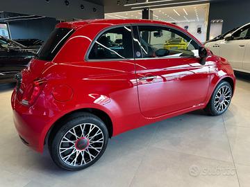 FIAT 500 1.0 Hybrid Red-CERCHI DA 16-TETTO PANOR