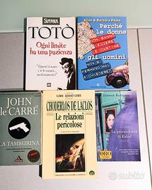 Lotto 5 libri