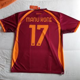 Maglia AS Roma Ufficiale 25-26 casa Manu Kone 17 L