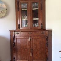 Credenza ad angolo antica fine 800