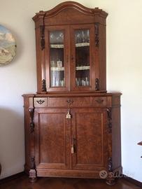 Credenza ad angolo antica fine 800