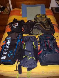 zaini trekking alpinismo 