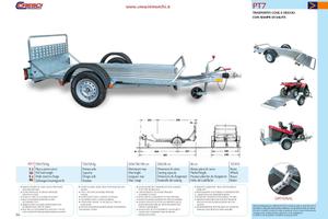 Rimorchio a Pianale Cresci Rimorchi PT7 750/950Kg