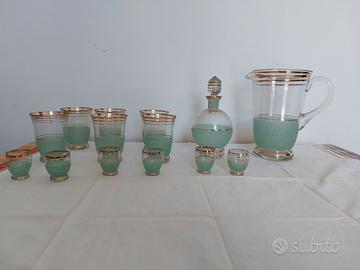 SERVIZIO DA SEI CON BOTTIGLIA E BROCCA