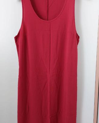 Abito tunica Martissima rosso con nappine xl