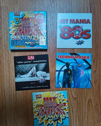 Cofanetto 4CD Hit Mania Dance Champions 2003 