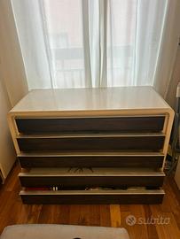 Cassettiera vintage anni ‘70 originale