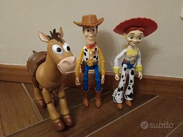 Toy Story Woody, Jessie e Bullseye articolati
