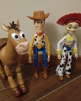 Toy Story Woody, Jessie e Bullseye articolati