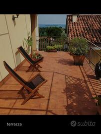 Sdraio  Ikea in legno e corda : modello Brommö