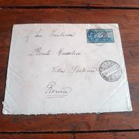 Busta da lettera Sua Eccellenza Benito Mussolini