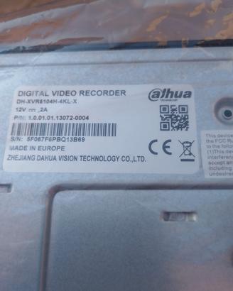 DVR HDCVI Dahua con 4 telecamere nuovo 