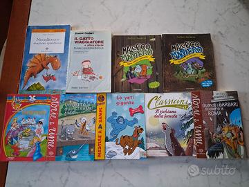 Lotto di 9 libri per bambini
