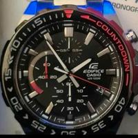 NUOVO Orologio Cronografo Uomo Casio Edifice 10ATM