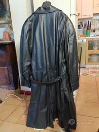 Maxi Cappotto vintage in pelle