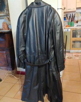 Maxi Cappotto vintage in pelle
