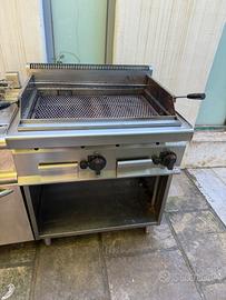 Griglia gas pietra lavica