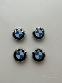 Coprimozzi BMW 60 mm blu e bianchi