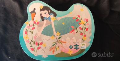 puzzle Djeco "La demoiselle au cygne"