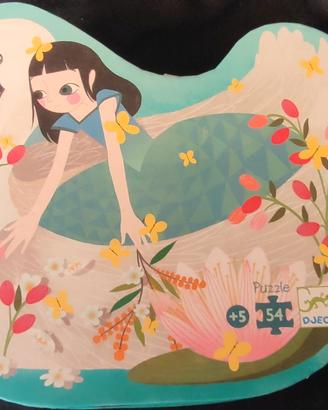 puzzle Djeco "La demoiselle au cygne"