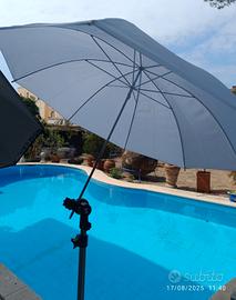  stativi Manfrotto e ombrelli Lastolite