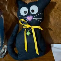 Gatto ferma  porta