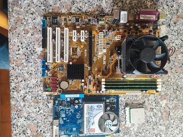 Scheda Asus M2N + Cpu Athlon 64x2 + 8Gb Ram