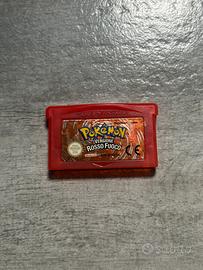 Cartuccia Pokemon Rosso Fuoco originale, ita