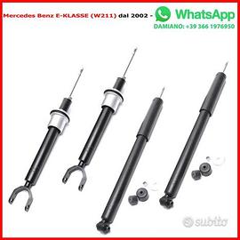 4 Ammortizzatori Rinfozati MERCEDES Classe E W211