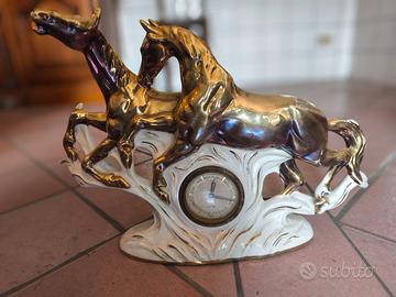 Orologio a tema cavalli