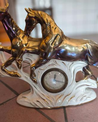 Orologio a tema cavalli