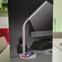 Lampada LED con base di carica wireless 